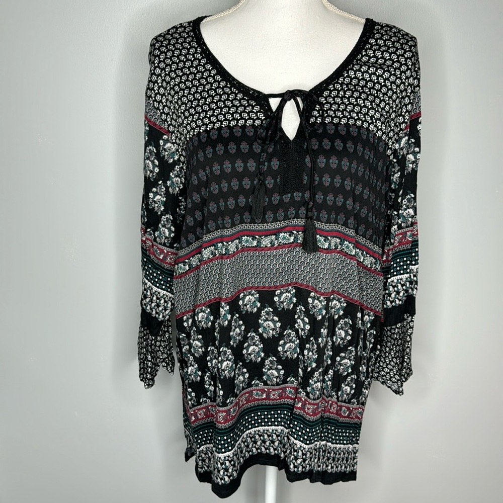 TRIBAL blouse size 2x
